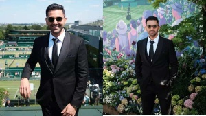 Deepak Chahar and Jaya Bhardwaj Score Style Points at Wimbledon 2025