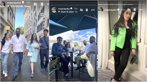 Sanjay Dutt and Family Embrace Geneva Charm on Scenic Vacation: See the Photos