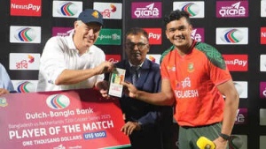 Taskin Ahmed's Four-Wicket Haul Propels Bangladesh to Victory Over Netherlands in T20 Opener