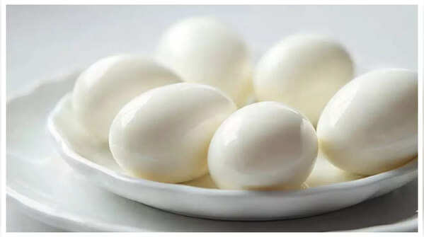 Bowl of separated egg whites