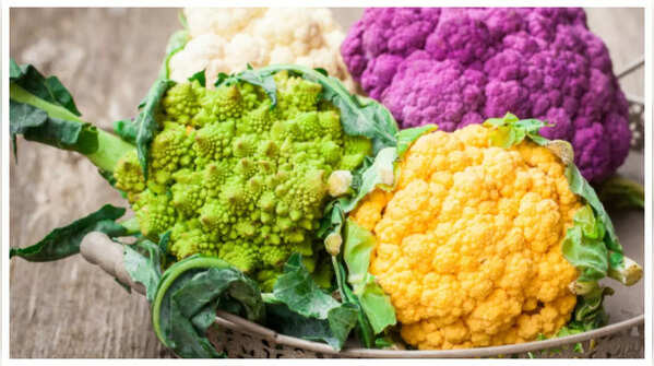 Close-up of fresh cauliflower
