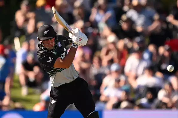 Robinson celebrates his unbeaten 75 against South Africa.